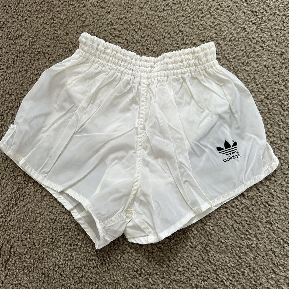 80's vintage Adidas nylon sprinter shorts